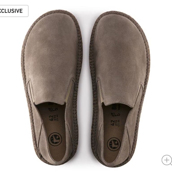 Birkenstock Callan Suede Leather - Gray Taupe - Picture 4 of 6